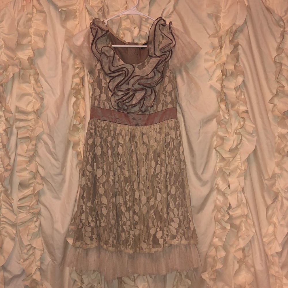 Anthropologie Ryu Blush Dress Size S